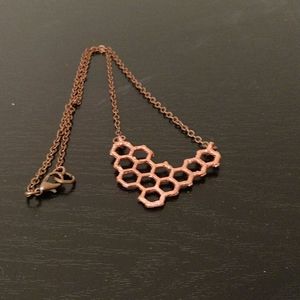 Honeycomb necklace
